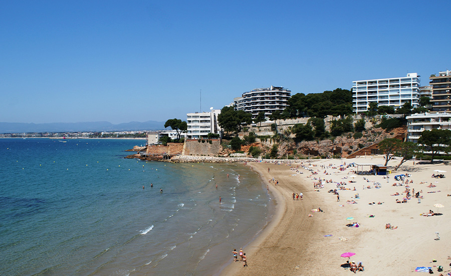 salou zee en strand